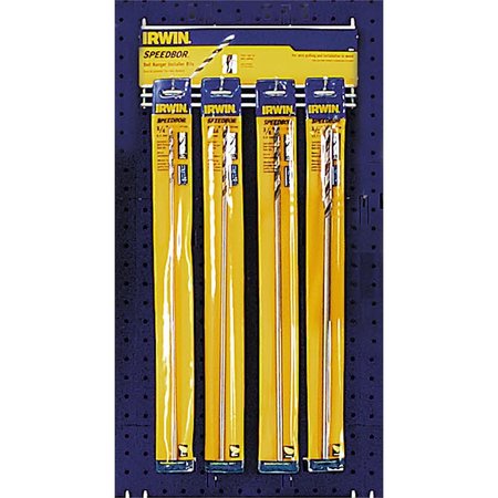 HANSON 8 pc. Wood Installer Bit Merchandiser 90019